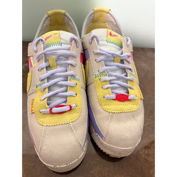 Nike x Union LA Cortez Lemon Frost Mens Size 8 - Picture 9 of 9